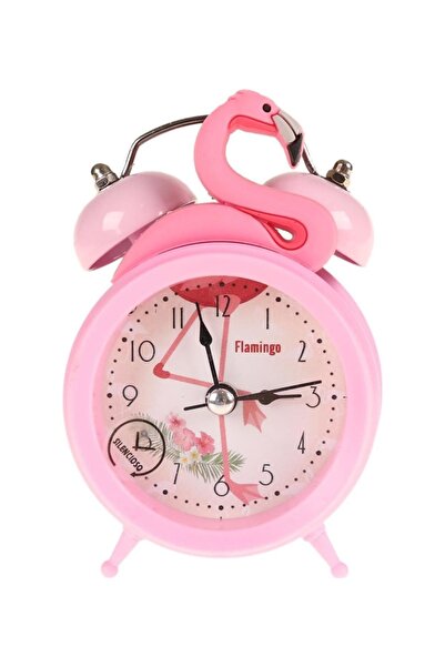 HEPBİMODA Silikon Flamingo Tasarım Çalar Saat