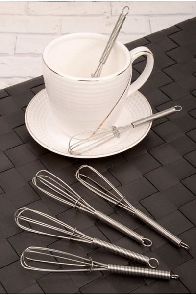 Veliday 6 Teaspoon Whisk Shape - Whisk in Spoon Duty