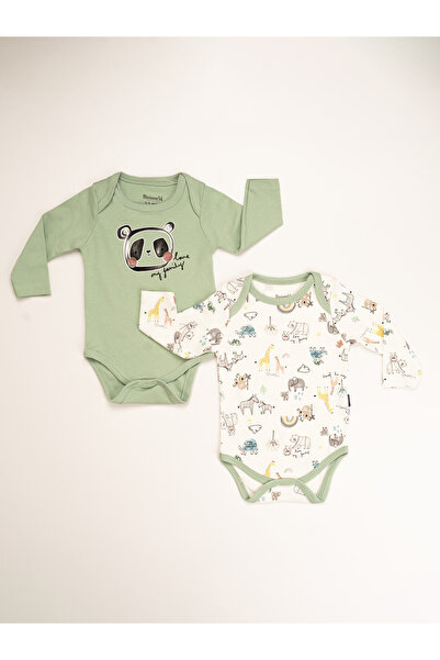 Rise Raba Baby 100% Cotton Printed 2-Piece Set