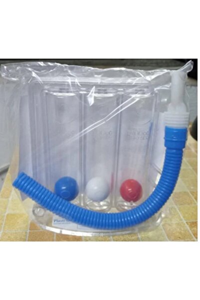 ipek medikal Triflo Solunum Egzersiz Cihazı Nefes Egzersiz Aleti