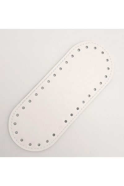 angel çanta aksesuar Angel Bag Accessory Faux Leather White 20x8 cm Oval Bag Base