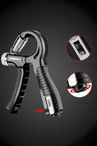 Riddex Arc de mână reglabil de 60 kg - 5 kg cu contor original, 1 bucăți de î...