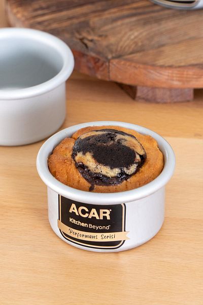 ACAR Mate 6-Piece Round Muffin Cake Mold - 7.5 cm
