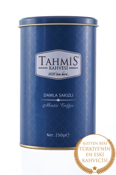 Tahmis Damla Sakızlı Türk Kahvesi (Mevlevinin Gizemi) 250 gr Teneke