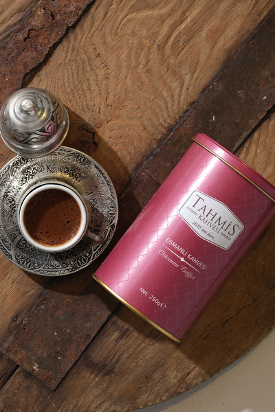 Tahmis Osmanlı Kahvesi (OSMANLI DİBEK - MİRVARİ) 250 gr Teneke - 7 Karışımlı