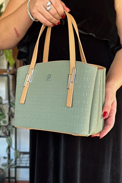 Just Polo حقيبة يد وكتف 5 أقسام - نسائية 4030-GD-GZD
