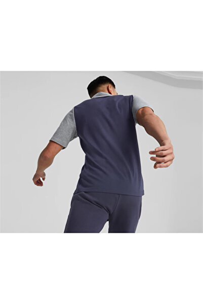 Puma Men's Daily Basic Cotton Standard Cut Polo Neck T-shirt