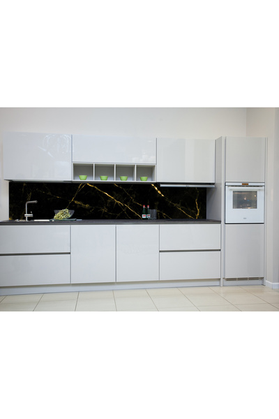 Özbey Reklam طلاء ورق لاصق بين كونترتوب المطبخ والبلاط (60x300) Tzf128