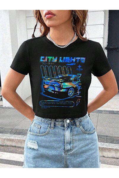 Jose Clothing ΓΥΝΑΙΚΕΙΑ ΜΑΥΡΟ ΕΚΠΤΩΜΕΝΟ ΚΟΝΤΟΜΑΝΙΚΙ ΚΑΤΑΛΥΨΗ ΣΤΟ ΣΩΜΑ CROP TO...