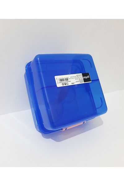 renkli çiçekler Lunch Box Transparent Lunch Box for School