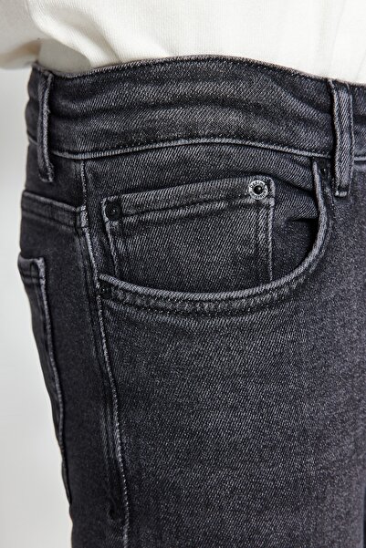 Trendyol Collection Антрацит Smoke Skinny Fit Еластична тканина Вузький крій Джинси TMNAW23JE00047