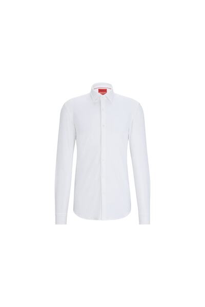 Hugo Boss round neck long-sleeved shirt