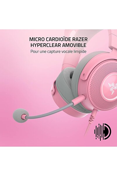 RAZER ,KRAKEN KITTY V2 PRO KBS.KULAKLIK,Q