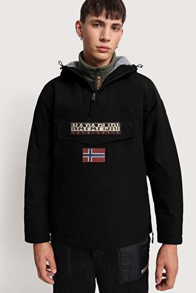 Napapijri Men's Black Coat