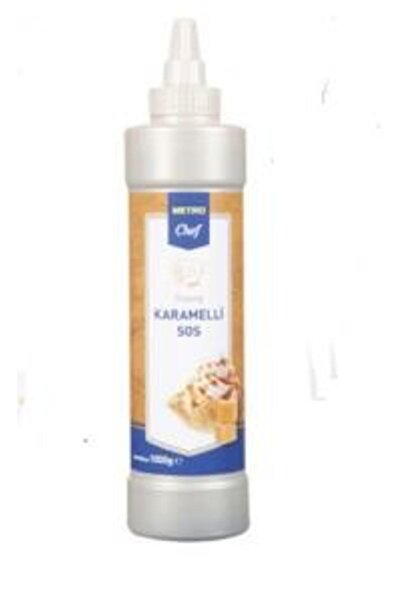 Metro Chef Karamelli Dekor Topping Dondurma, Waffle Sosu 1 kg