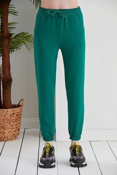 Green Hill Sweatpants Summer Plain Model