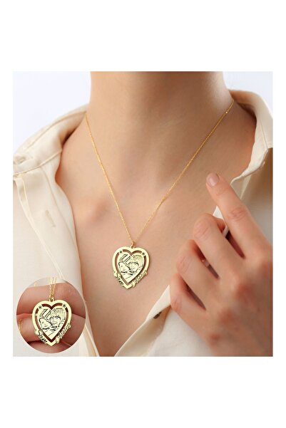 Şimal Silver 925 Ayar Gümüş Kişiye Özel Resimli Kolye