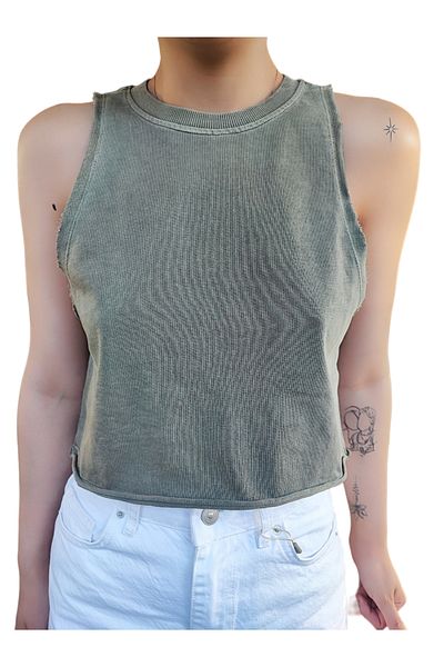 Dilvin Washable Crop Top