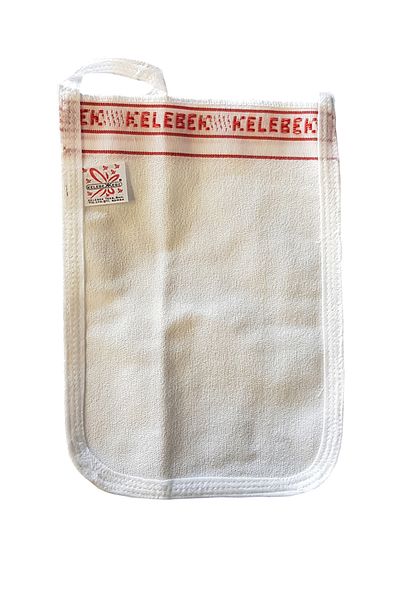 Zencefil Organik Bath Pouch Tellak Turkish Bath Pouch Butterfly Plain Pouch ( 1stQuality Luxury Bag with Red Writing)