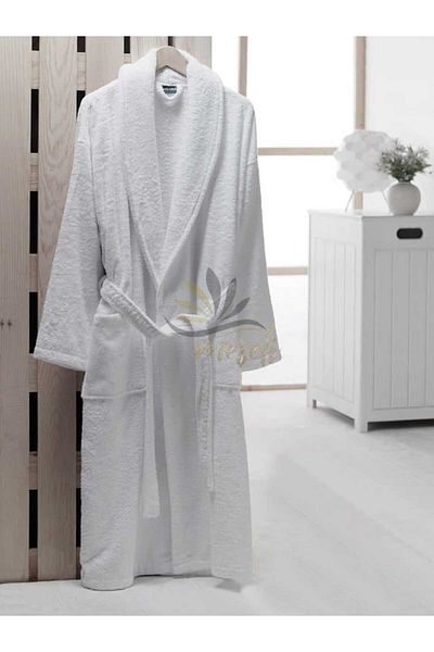 MEŞELİ TEKSTİL Bathrobe Set Single 4 Pieces