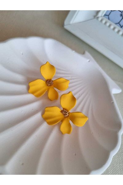 BADEAKSESUAR colorful flower earrings