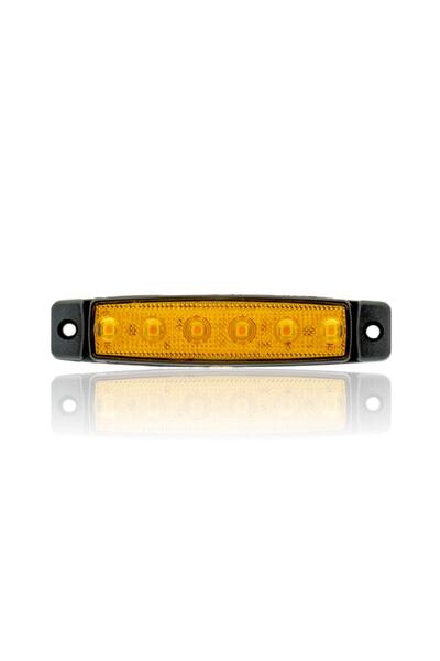 Sanel 6 Ledli 24 Volt Parmak Lamba Sar Side Marker 25 Adet