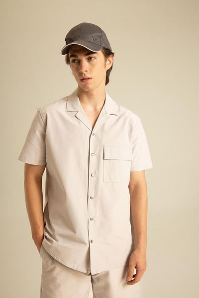 DeFacto Discovery Adventures κανονική εφαρμογή Polo γιακά κοντομάνικο πουκάμισο A9853ax23hs