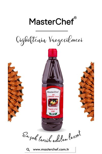 Masterchef 790 gr Çiğköfte Sosu 3 Adet