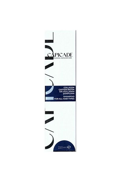 Capicade 220 Ml Collagen - Caffein Biotin Shampoo