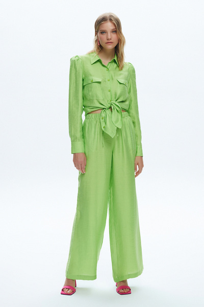 adL Sherly Beli Lastikli Bol Paça Pantolon