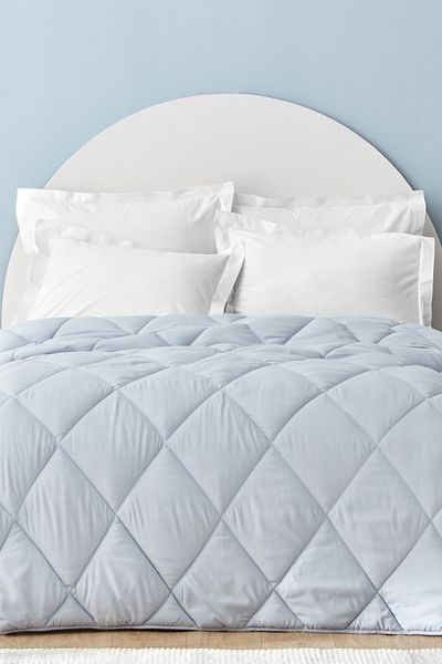 Sarah Anderson Grimes Microfiber Double Duvet Blue