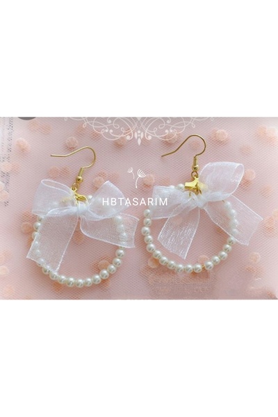 hbtasarim Pearl Earrings