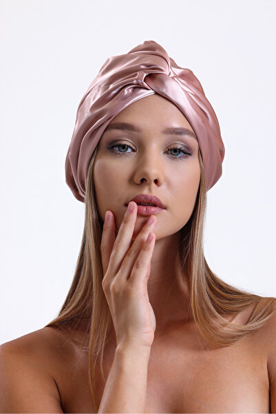 VeneraSilk 100% Saf Ipek Saç Bonesi | Ipek Turban | Kıvırcık Saçlar Için Bone...