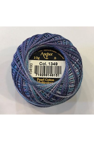 Anchor Coton Perle Tapestry Κέντημα σταυροβελονιά Νο:8.