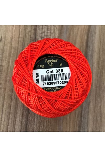 Anchor Coton Perle Tapestry Κέντημα σταυροβελονιά Νο:8.