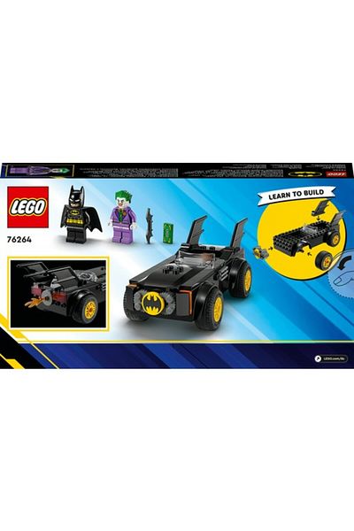 LEGO Batmobile Tracking Dc Batman Joker - 76264 54 Piece Toy Construction Set for Kids