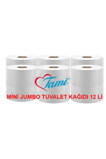Tami Mini Jumbo Tuvalet Kağıdı 12 Li 1 Rulo 70 Mt