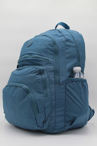 shopshop Rucsac de școală sport unisex Crinkle, din material textil, impermeabil, cu buzunare multiple, cu compartiment pentru laptop