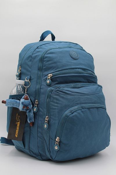shopshop Rucsac de școală sport unisex Crinkle, din material textil, impermeabil, cu buzunare multiple, cu compartiment pentru laptop