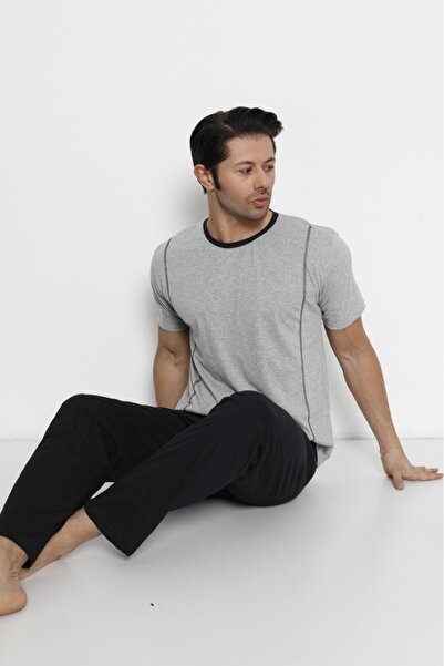 Ayans Pijama Summer Cotton Combed (single jersey) Men's Pajama Set