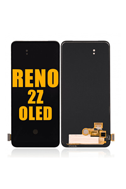Genos Oppo Reno 2z Lcd Ekran Dokunmatik Siyah Çıtasız Oled Üstün Kalite