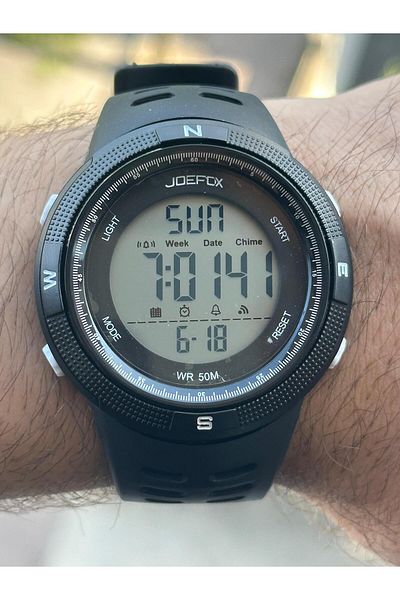 Joefox NEW MODEL GREAT ALARM LIGHTING SPORT MEN'S WRISTWATCH FOR DAILY USE