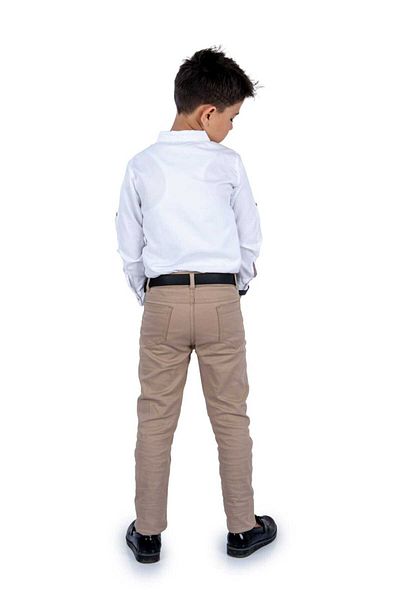 renkli diyar BOY'S BOTTOM TOP SET LONG SLEEVE SHIRT PANT AND BELT SET