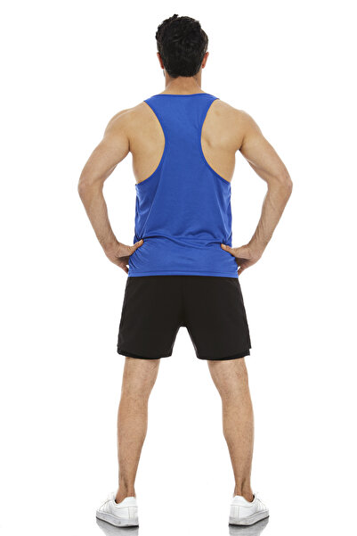 ShapeYou Navy Blue Men's Fitness Athlete Undershirt
