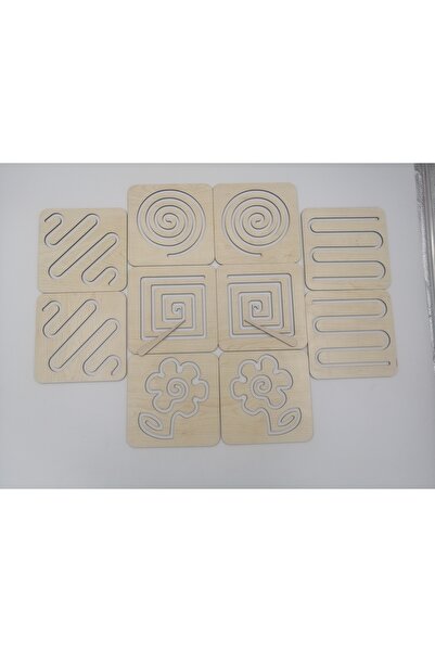 İCONS مجموعة رسم متعددة الاستخدامات لتعزيز عضلات اليد من مونتيسوري، تعمل يدوي...