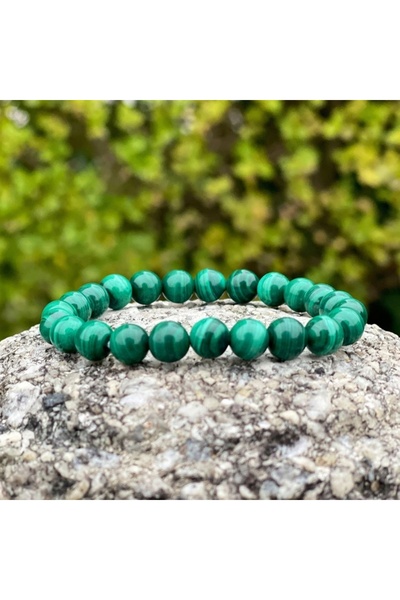 TAŞ UZMANI Malahit Doğal Taş Bileklik