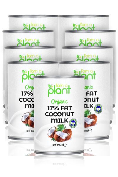 Güzel Ada Gıda Organik Hindistan Cevizi Sütü 9x400 ml