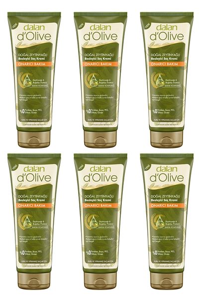 Dalan D'Olive Repair Care Conditioner 6 Pieces