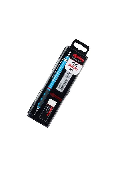 Rotring School Set Versatil+min with Eraser Gift 0.7 Mm Light Blue Ro-kk07-07am