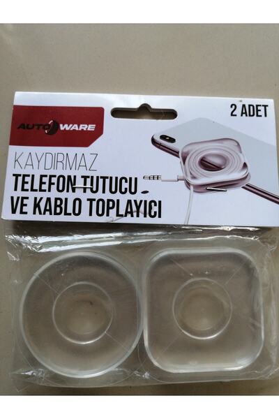 Autoware Kaydırmaz Telefon Tutucu Ve Kablo Toplayıcı
